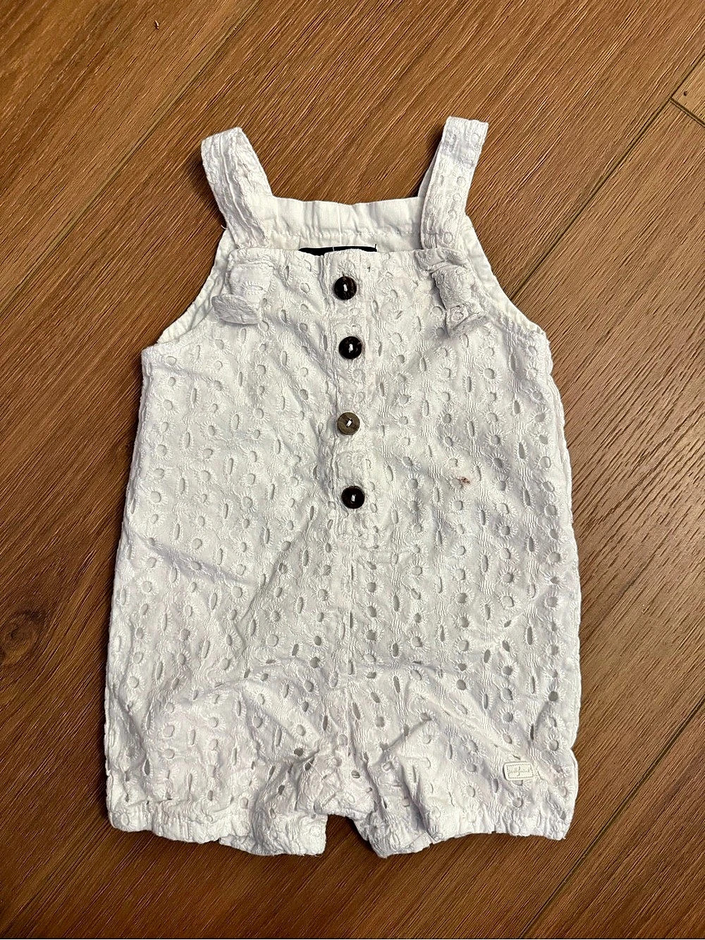 7 For All Mankind Lace Shortalls ✨